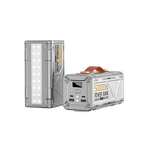 Carregador Portátil Wiwu WI-P029 50000mAh - Prateado