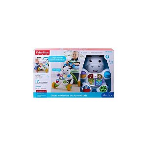 Joguete Andador Fisher Price DMP82 Zebra Aprendizagem