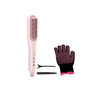 Escova Elétrica Wavytalk B395 Steamline Pro com 67 Watts Bivolt – Rosa