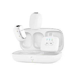 Microfone Sem Fio Ulanzi A30 - Branco