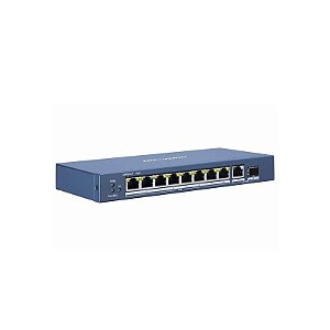 Hub Hikvision DS-3E0510P-e 4 Portas 100MBPS