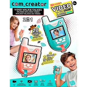 Videofone Rádio Comunicador Criador 2em1 Canal Toys - 042