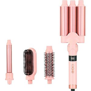 Kit Escova Secadora 4 em 1 Enzo EN-9111 65W Bivolt