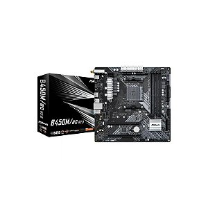 Placa-mãe AM4 Asrock B450M/Ac R2.0 DDR4 HDMI/USB3.2