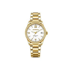 Relógio Feminino Analógico Hummer WH2-224449 Dourado