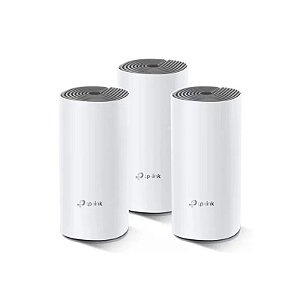 Kit de Wi-Fi Mesh TP-Link Deco E4 AC1200 para Casa Inteira, 3 Unidades - Branco