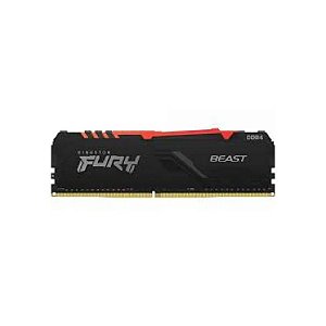 Memória RAM Kingston Fury Beast RGB DDR4 8GB 3200MHZ