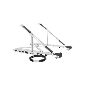 Suporte para Notebook Targus AWU100005GL-91 com Portas - Prata
