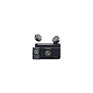 Microfone sem fio Hollyland Lark M2 Lavalier Duo - Preto Brilhante