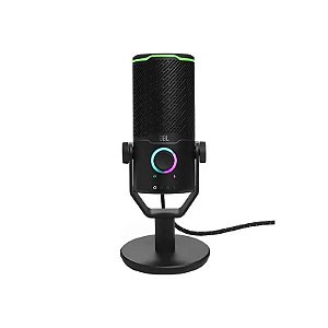 Microfone JBL Quantum Stream Studio Cardióide/Omnidirecional com USB - Preto