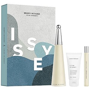 Kit Perfume Issey Miyake L'Eau D'Issey EDT 100mL+10mL+Body Lotion 50mL - Feminino