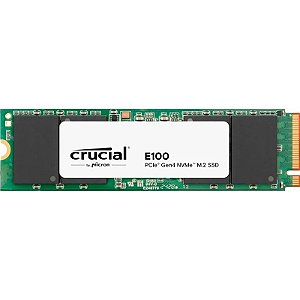 SSD Interno Crucial E100 480GB NVMe PCIe M.2 - CT480E100SSD8C