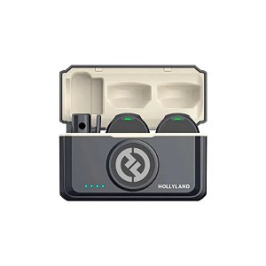 Microfone Sem Fio Hollyland Lark M2 - USB-C - Preto