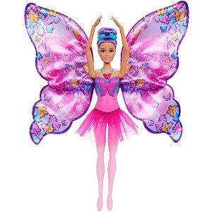 Boneca Barbie Dance and Flutter 2em1 Mattel - HXJ10