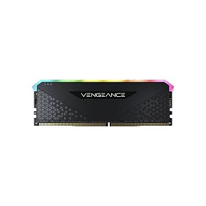 Memória DDR4 8GB 3200 Corsair Vengeance RGB RS Preta
