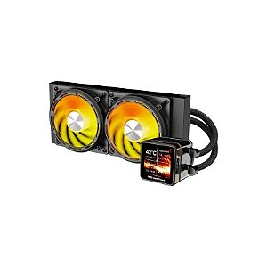 Water Cooler para Processador Darkflash Explore DE240 Argb Display Ips 2,88" - Preto