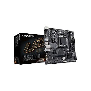 Placa Mãe Gigabyte B650M H AM5 DDR5 Micro ATX