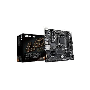 Placa-mãe Gigabyte B650M H DDR5 HDMI/DP/M.2/USB3.2 AM5