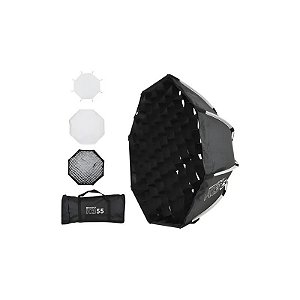 Softbox Triopo K3 55cm Octabox Bowens com Grelha
