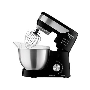 Batedeira Mondial Premium Inox BP-02P-B-TI 4,5 Litros - Preto/Prata (220V/50-60Hz)