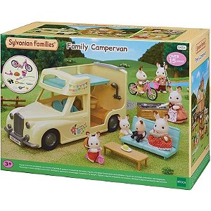 Carro Estilo Van Familia Sylvanian F.Family EPOCH 5454