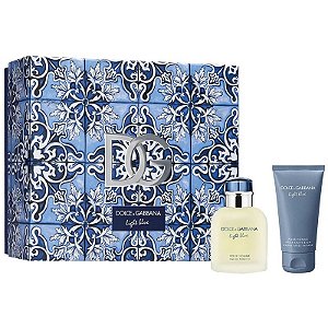 Kit Perfume Dolce&Gabbana Light Blue EDT 75mL + Pós-Barba 50mL - Masculino