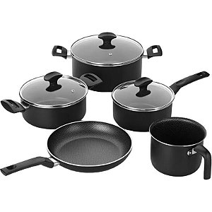 Jogo de Utensílios de Cozinha Amora Multiflon - 40062 (5 Peças)