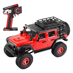 Veículo Modelo WLtoys Crawley Jeep 2428 RTR 2,4GHz 4WD 25km/h (1/18)