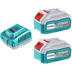 Bateria de lítio 20V 5.0Ah - Total TFBCPK2513 (2 peças)