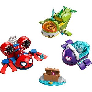 Lego Marvel Homem-Aranha: Veículos Submarinos - 11207 (154 peças)