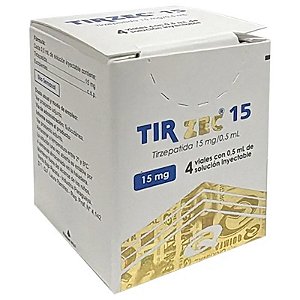 Solução Injetável de Tirzepatida 15mg/0,5mL (4 Frascos) - Tirzec 15