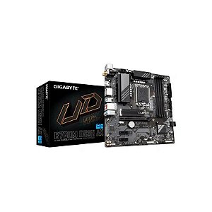 Placa-mãe Gigabyte B760M MB 1700 com DDR5 HDMI/DP
