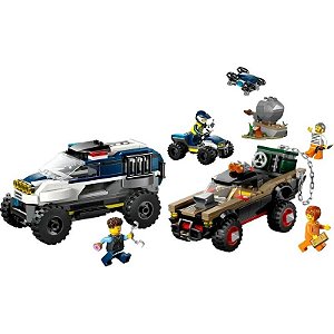 Jogo Lego City Perseguição Policial Off-Road - 60449 (467 Peças)