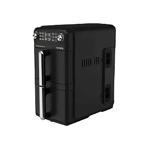 Fritadeira Air Fryer Dupla Electrobras Maximus EBAF10DB 2400 W 220V - Preta 10L