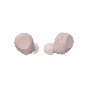 Fone de Ouvido Sony Bluetooth WF-C710N True Wireless com Cancelamento de Ruído - Rosa