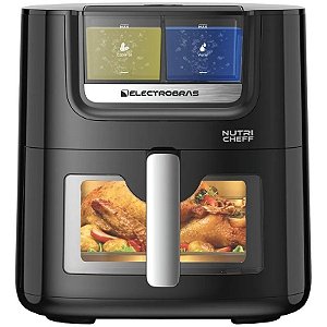 Fritadeira Elétrica Electrobras EBAF-75-OW Air Fryer Nutri Cheff 7.5L 220V/50-60Hz