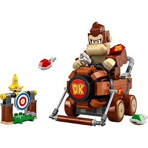 Jogo de Lego Super Mario Donkey Kong & Kong Gigante DK - 72033 (387 Peças)