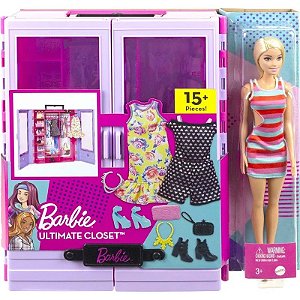 Boneca Barbie Armário Ultimate Mattel - HJL66
