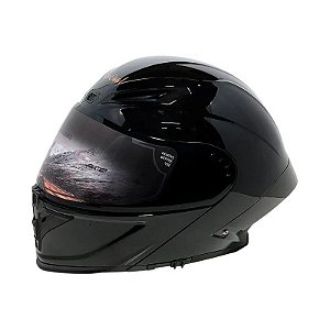 Casco para Moto LV Cool Helmets P8 -Tamaño M (57-58) Glossy Black
