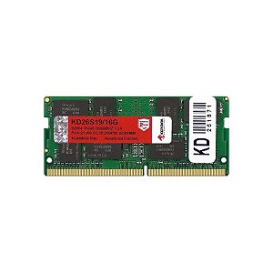 Memória RAM Keepdata KD26S19/16G - 16GB - DDR4 - 2666MHZ - para Notebook