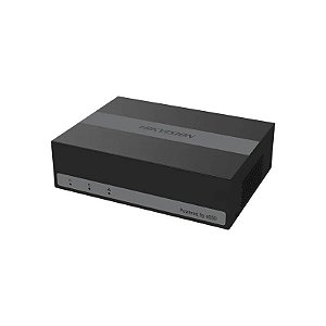 Gravador DVR Hikvision Acusense de Vigilância IDS-E04HQHI-D - Preto
