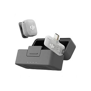 Microfone Dji Mic Mini 2 (1 TX + 1 RX Móvel + Estojo de Carregamento)