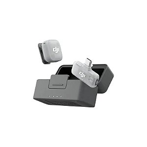 Microfone Sem Fio Dji Mic Mini 2 (1TX+1RX) Estojo de Carregamento