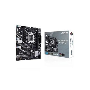 Placa Mãe Asus Prime H610M-E Soquete LGA 1700 Chipset Intel H610 DDR5 Micro ATX