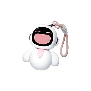 Robô Inteligente Pendente Eiliko Robot Ai Coral Pink
