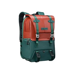 Mochila para Câmera K&F Urban Wander 01 Impermeável - Verde Escuro 20L (KF13.087AV8)