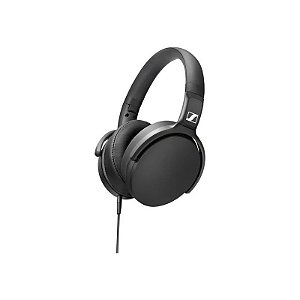 Fone de Ouvido Sennheiser HD 400S com Cabo 3,5 MM - Preto