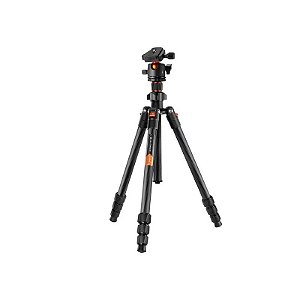 Tripé K&F K254C2 com Cabeça Ball BH-36L - Preto (KF09.123)