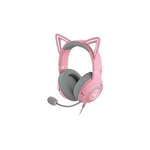 Fone de Ouvido Gamer Razer RZ04-04730200 Kraken Kitty V2 Rosa