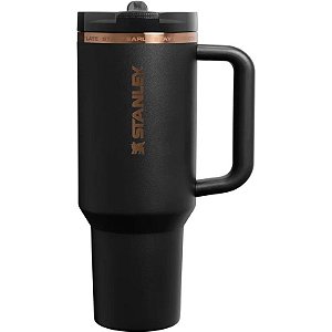 Garrafa Térmica Stanley x Messi Quencher Protour Tumbler 10-12486-364 (1,18 L) Preto/Rose Gold